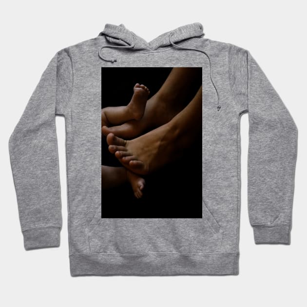 My brother's feet Hoodie by micklyn